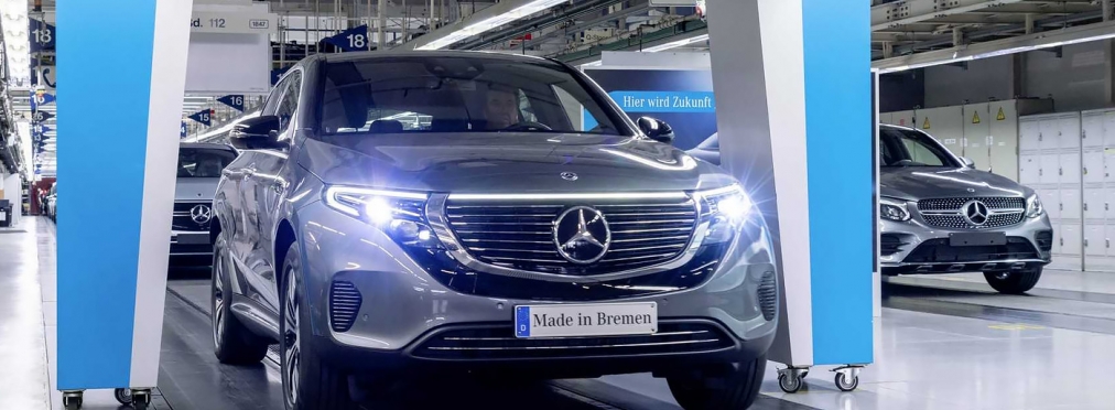 Mercedes запустил производство первого электрического кроссовера