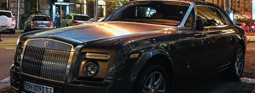 В Украине заметили редчайший Rolls-Royce