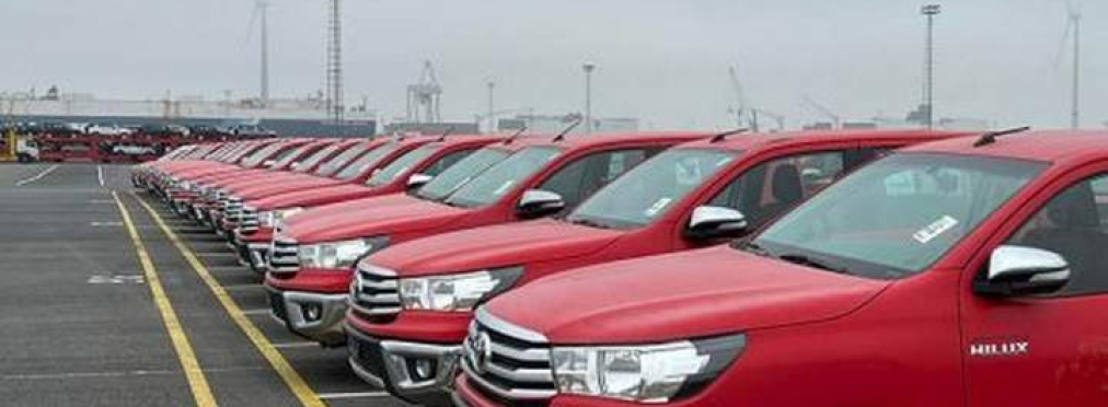 В Ливии нашли 55 пикапов Toyota для ВСУ