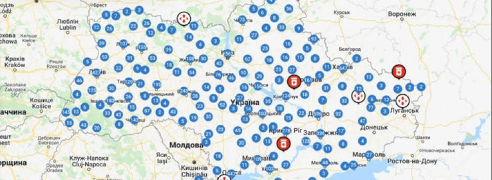 Где найти работающие заправки, аптеки и магазины: интерактивная карта