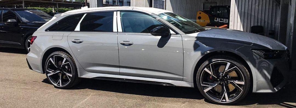 В Украине заметили мегакрутой Audi RS6