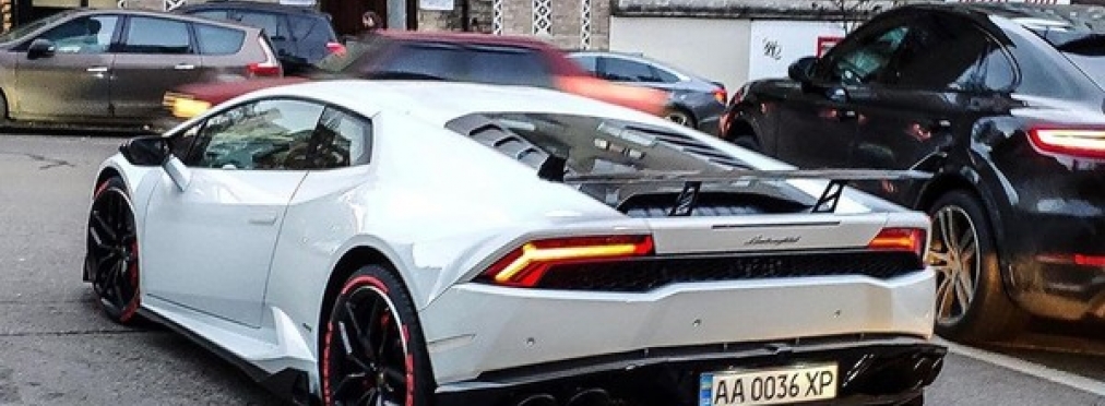 В Киеве замечен очень крутой тюнингованный Lamborghini