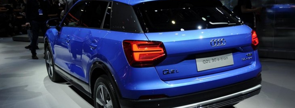 Audi показал электрический Q2L e-tron