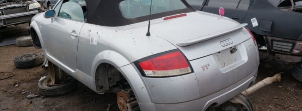 На свалке нашли родстер Audi TT в рабочем состоянии