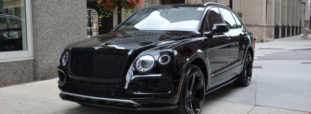 Bentley выпустит «черную» Bentayga, которая будет не обязательно черной