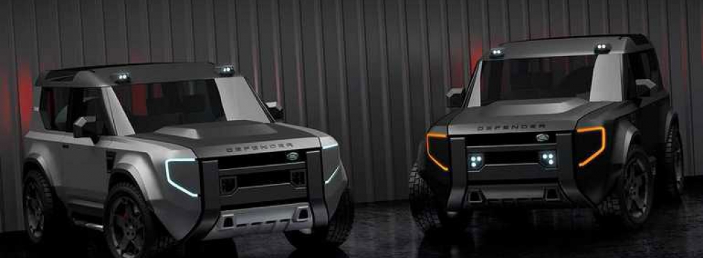 Новый Land Rover Defender показали на рендерах