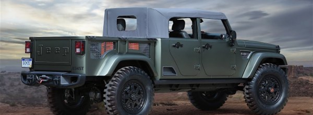 Новый пикап Jeep получит имя Gladiator