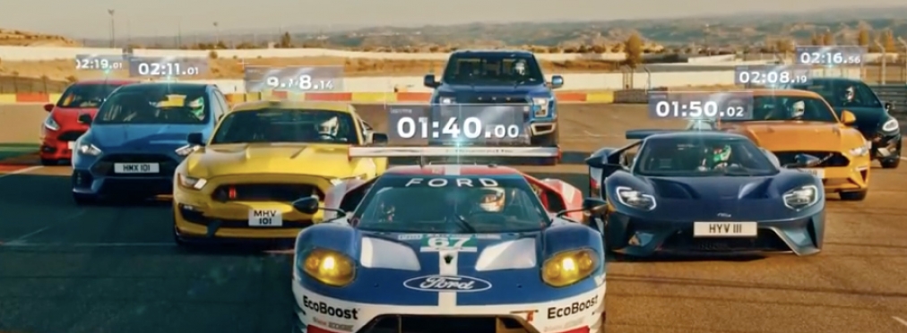 Сразу восемь «Фордов» сошлись в одной гонке