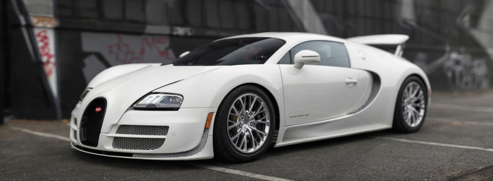 Последний экземпляр купе Bugatti Veyron уйдет с молотка