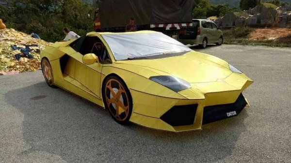Автолюбитель построил «копию» Lamborghini для «погибших родственников»