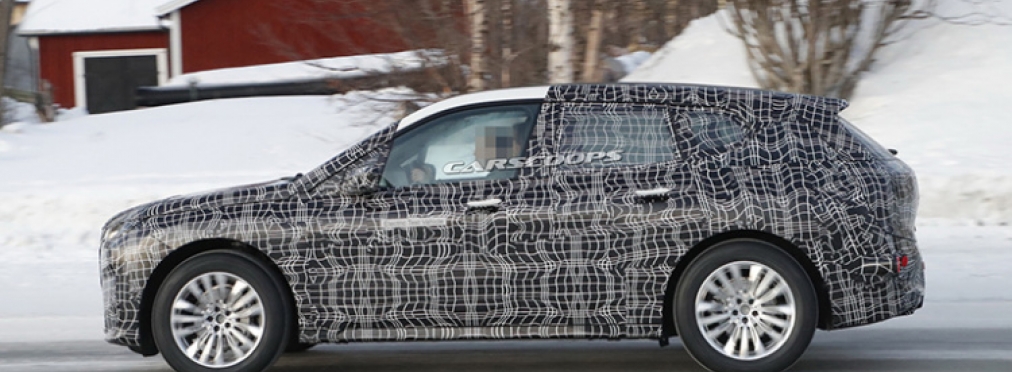 Новый BMW iX5 проходит зимние испытания