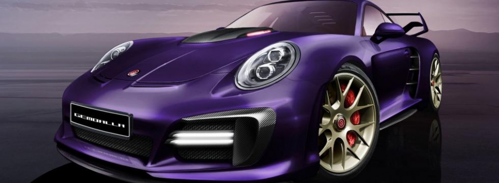 Зачем Porsche 911 Turbo перекрасили в фиолетовый цвет