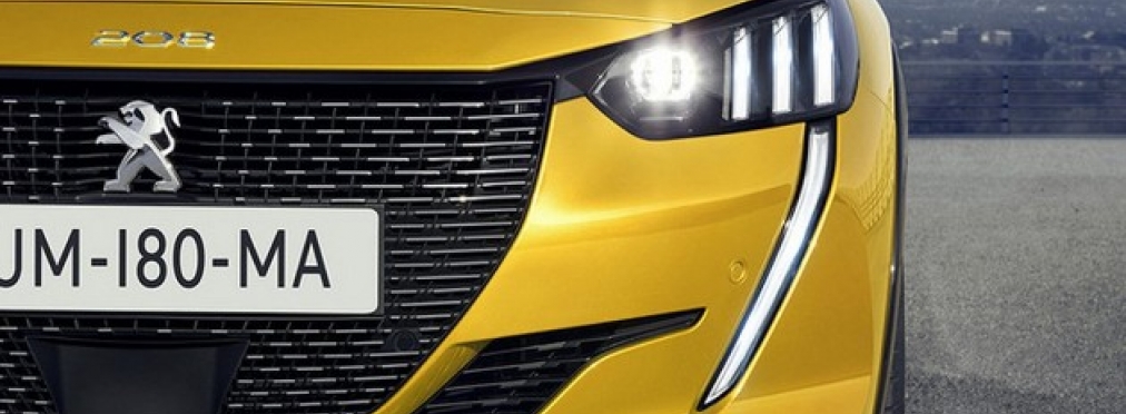 Peugeot 208 теперь электрокар: первые фото до премьеры