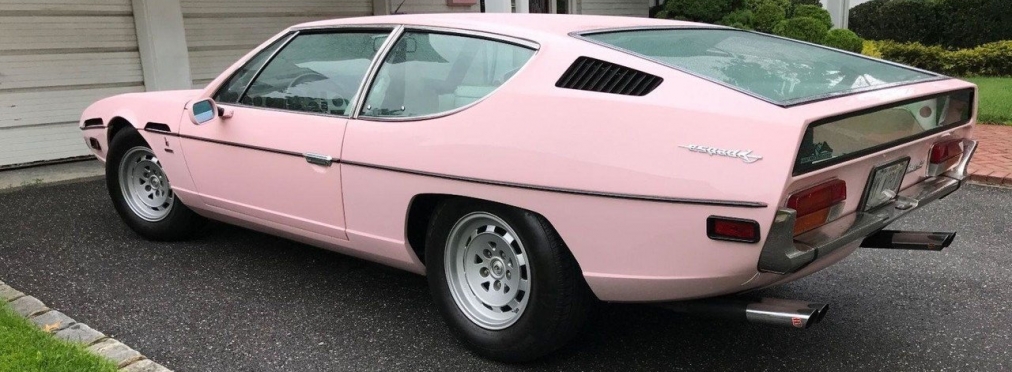 «Мечта блондинки»: на аукцион выставили розовый Lamborghini