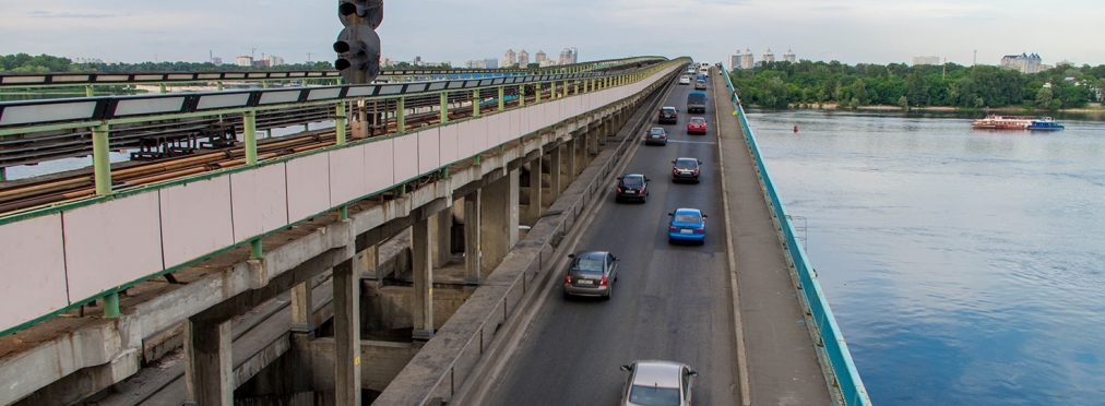 Мост Метро в Киеве капитально отремонтируют