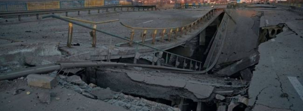 В Украине разрушено 23 тысячи километров автомобильных дорог