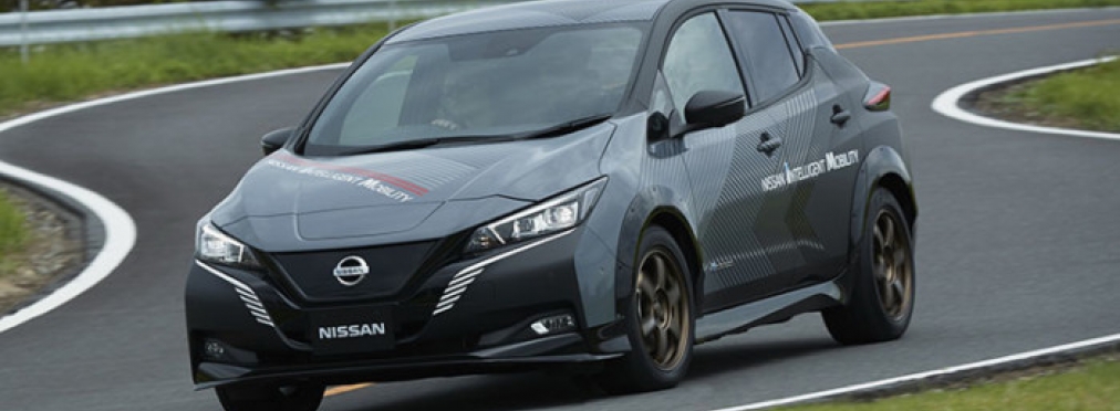 Nissan продемонстрировал полноприводный 304-сильный Nissan Leaf