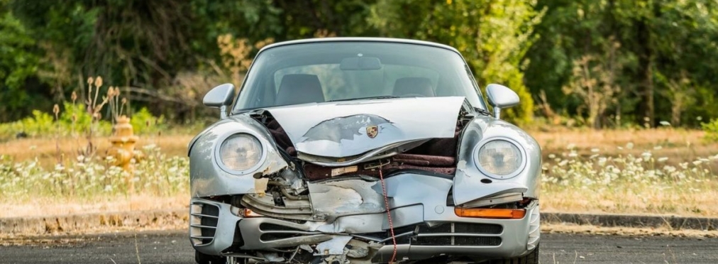 Разбитый Porsche оценили в 500 000 долларов