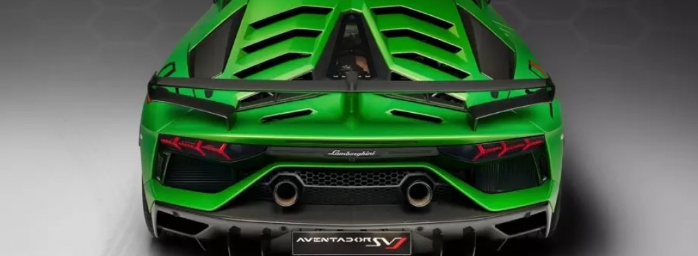 Как работает активная аэродинамика Lamborghini Aventador SVJ