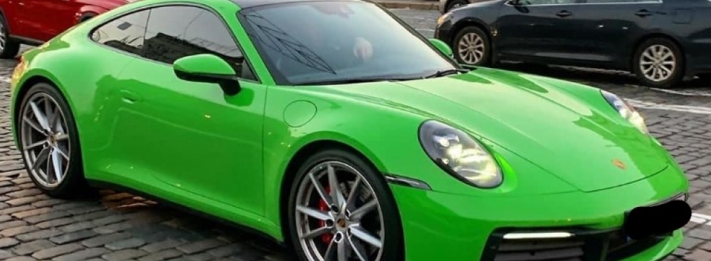В Киеве заметили спортивное купе Porsche за 11 миллионов