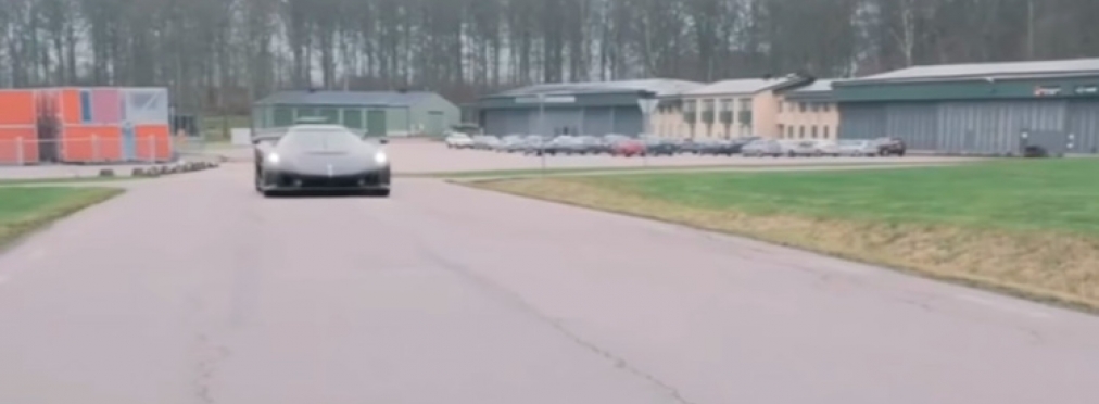 1600-сильный Koenigsegg Jesko показался на видео