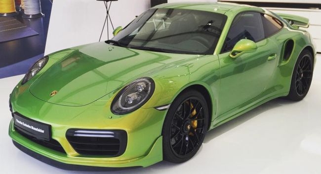 Необычный окрас Porsche оценили в 100 тысяч долларов