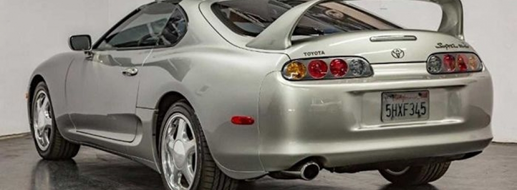 Новую Toyota Supra 1998 года выставили на продажу