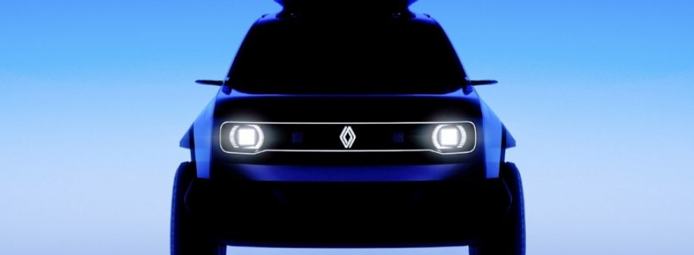 В сети показали тизер недорогого кроссовера Renault 4
