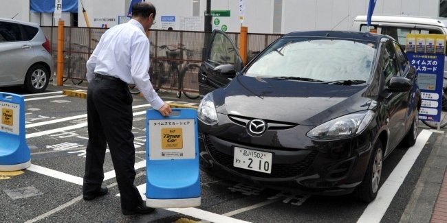 Японцы арендуют автомобили для того, чтобы поспать или зарядить телефон