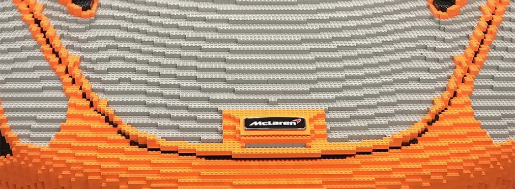 McLaren построит полноразмерный суперкар из Lego