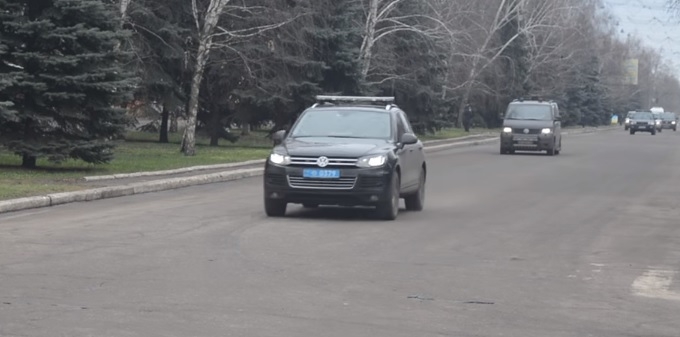 Сколько автомобилей в кортеже Петра Порошенко