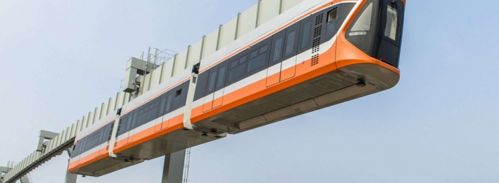 В Китае начали тесты «подвесного транспорта»