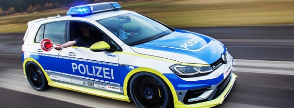 Volkswagen Golf стал 400-сильным полицейским автомобилем