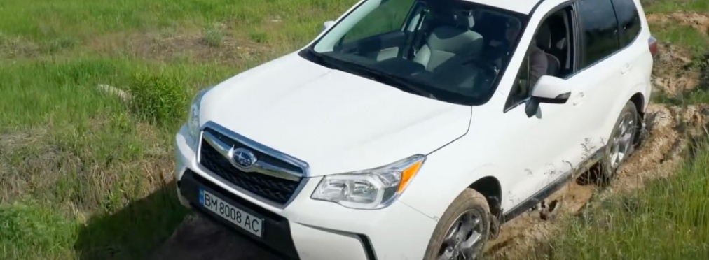 Сможет ли, справится Subaru Forester IV с настоящим бездорожьем (Видео)