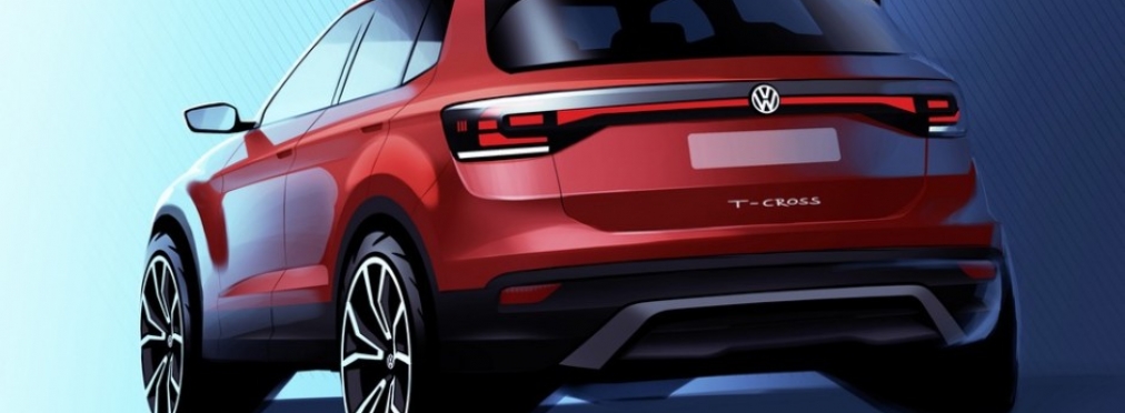 Volkswagen T-Cross показался без камуфляжа