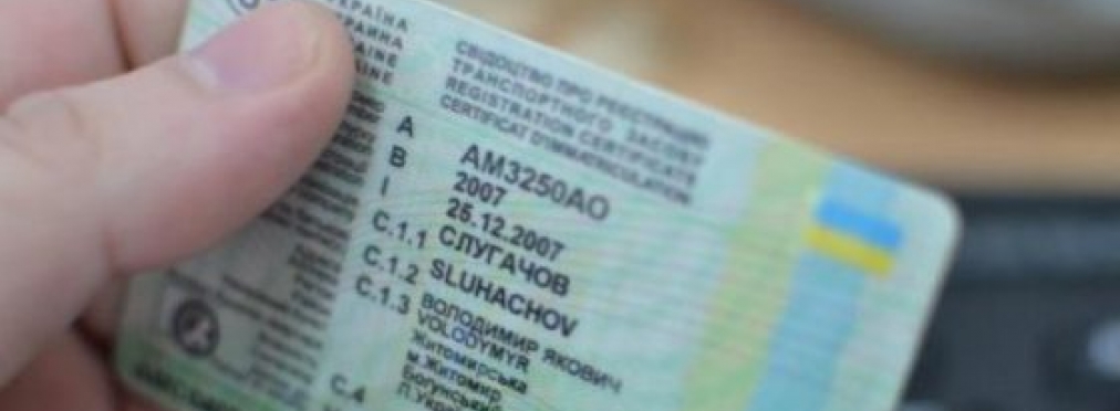 Украинским водителям разрешат ездить без прав