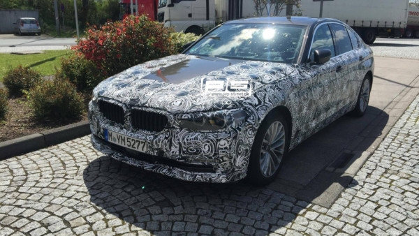 Шпионы сфотографировали новый BMW 5 Series