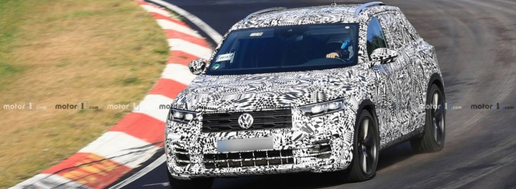 Volkswagen тестирует 300-сильную версию T-Roc на «Нюрбургринге»