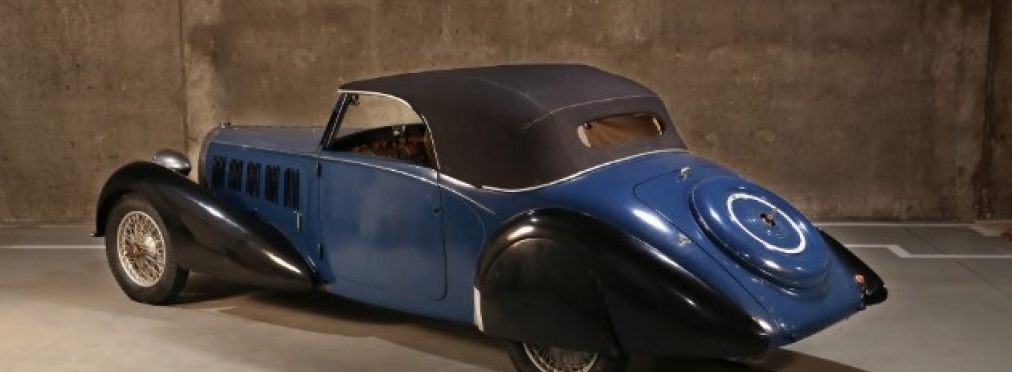 В гараже бедного скульптора нашлись три раритетных Bugatti