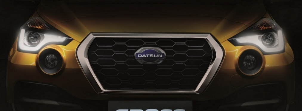 Компания Datsun показала первое изображение нового кроссовера