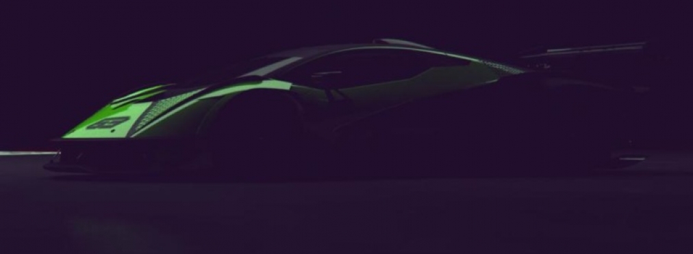 Lamborghini интригует изображениями своего первого гиперкара