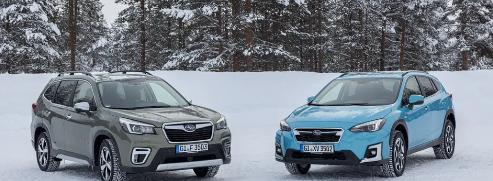В Украине состоялась презентация двух кроссоверов Subaru