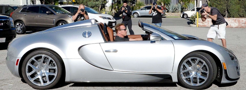 Bugatti Арнольда Шварценеггера продали за 2,5 миллиона долларов