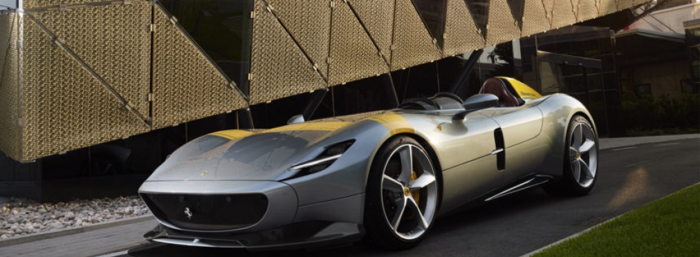Первое видео уникального суперкара Ferrari Icona Monza