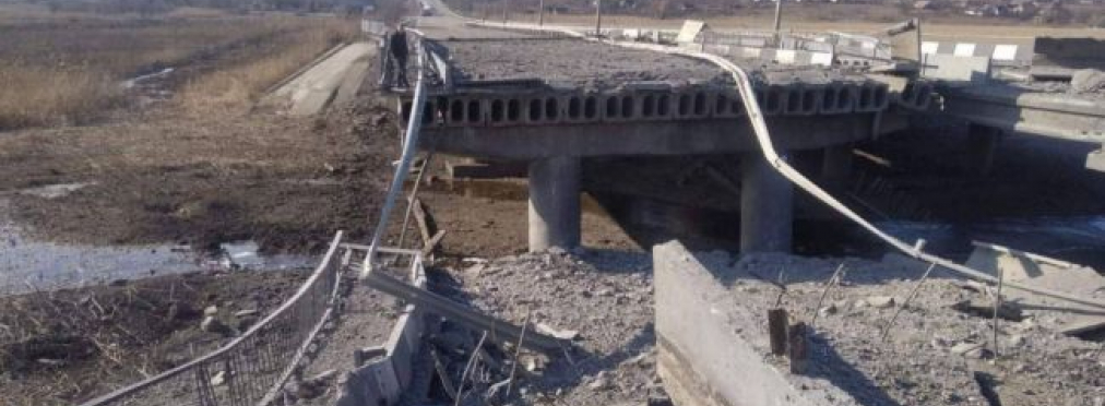 Разрушили мост между Запорожьем и Энергодаром