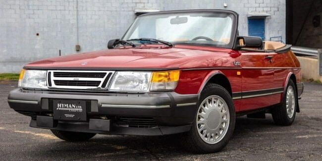35-летний кабриолет Saab продали по цене топовой версии Toyota Land Cruiser
