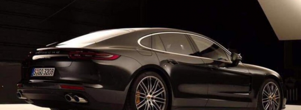Porsche Panamera Turbo рассекретили до официальной премьеры