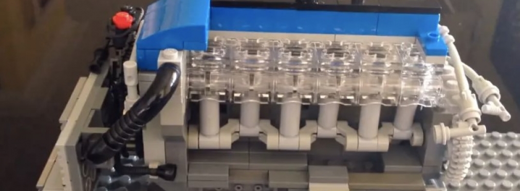 Из Lego собрали работающую «турбошестерку» от Ford Falcon