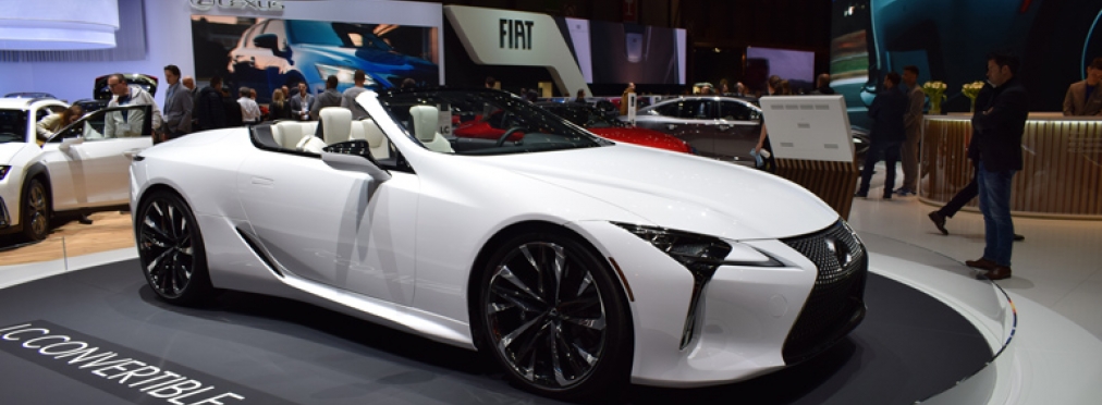 Lexus показал в Женеве концепт нового LC Convertible
