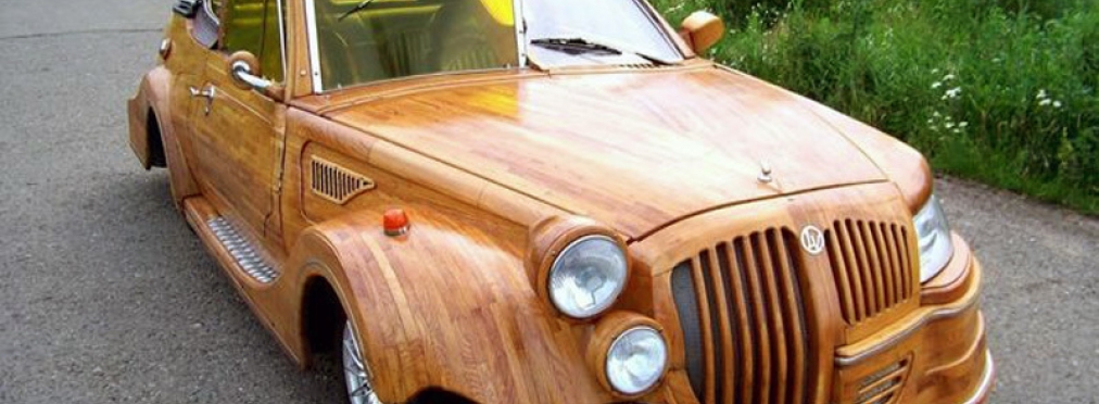 «Дубовый автомобиль ручной сборки» продают за $50 000
